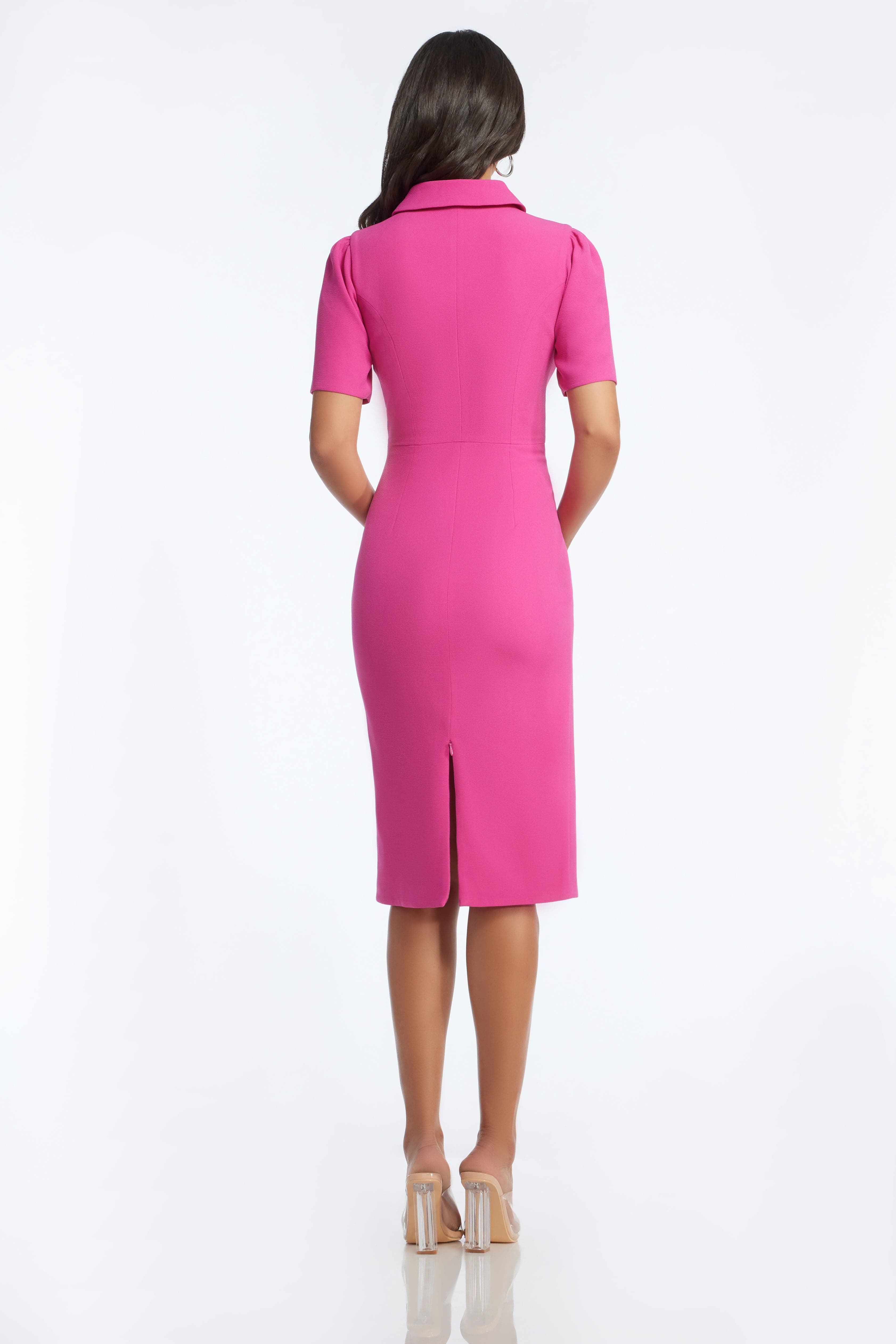 Ameri（アメリ）の「GENTLEWOMAN OVERLAP DRESS（ワンピース）」 - WEAR