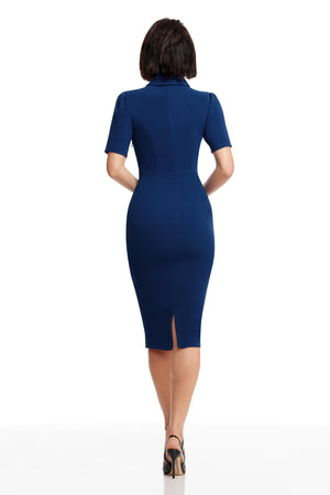 GLORIA DRESS / COBALT