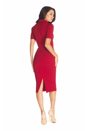 Gloria Dress / GARNET