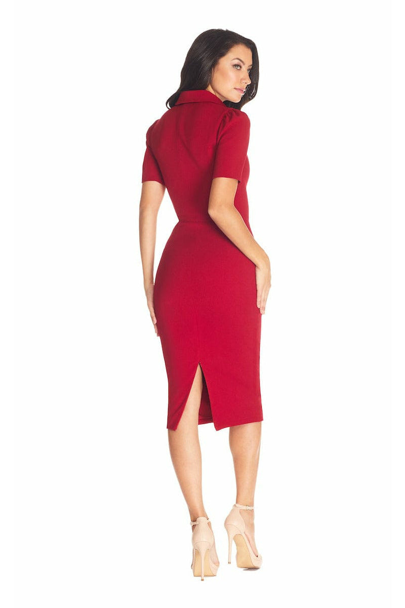 Gloria Dress / GARNET