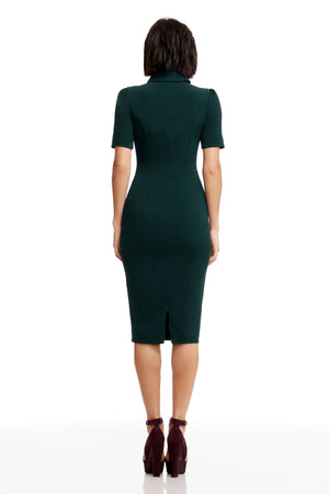 GLORIA DRESS / PINE
