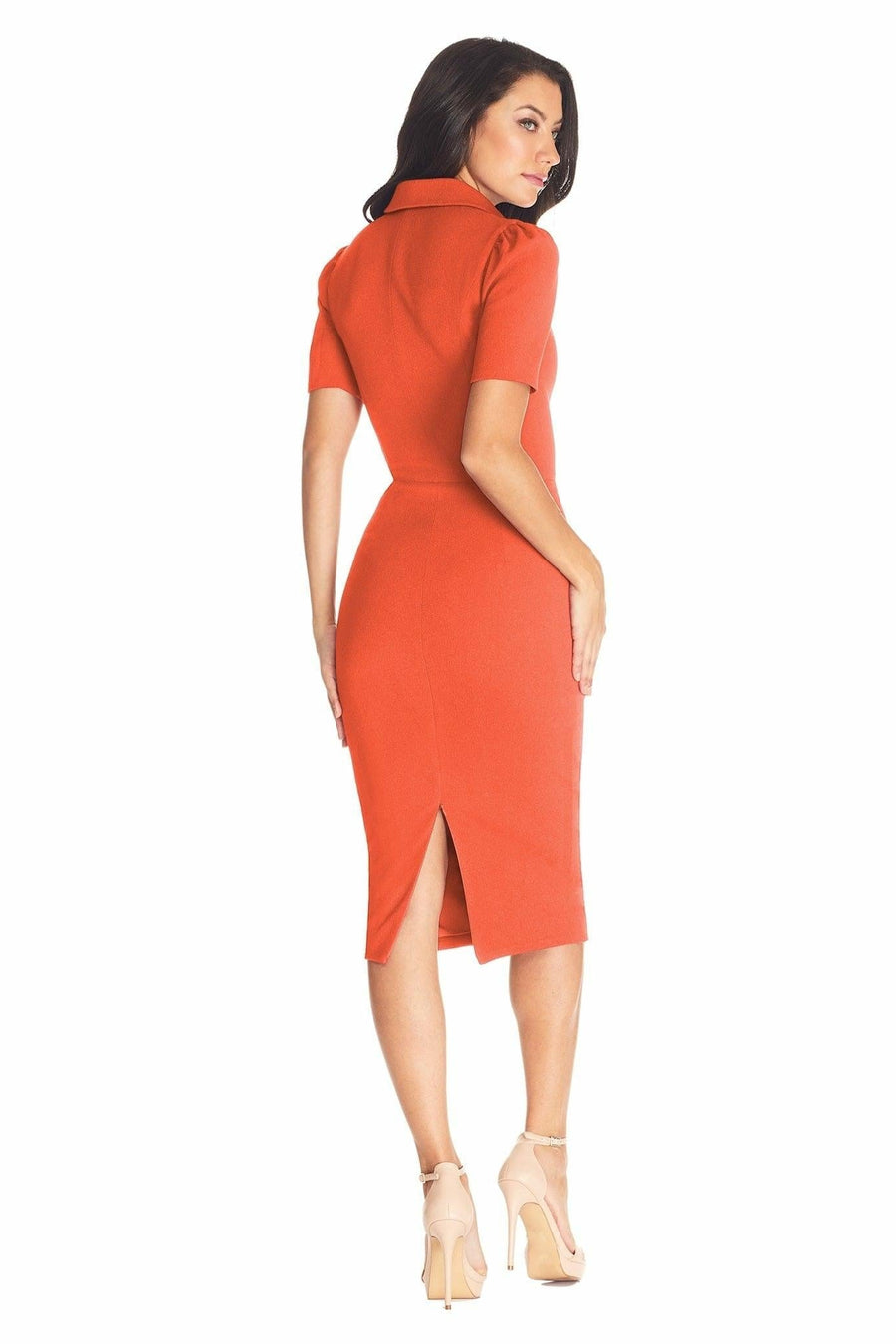 dress the population gloria front zip sheath dress Gloria Front Zip Sheath Dress (Women)