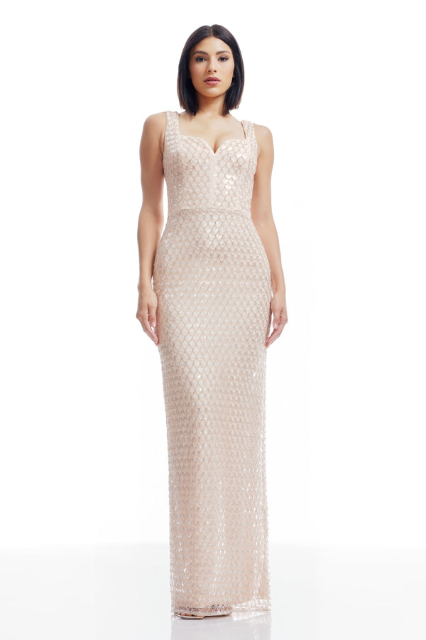 Goldie Gown / Champagne Multi