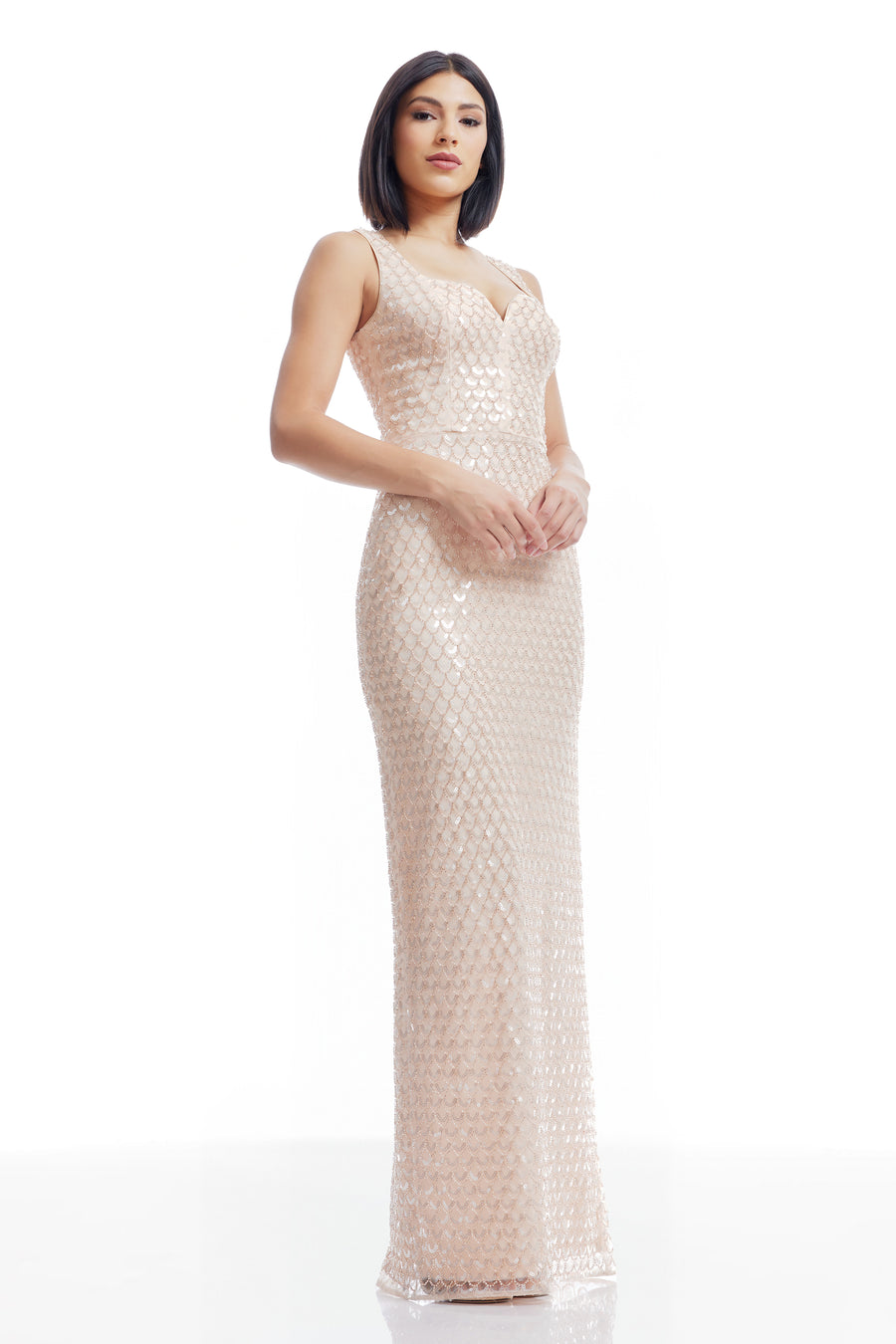 Goldie Gown / Champagne Multi