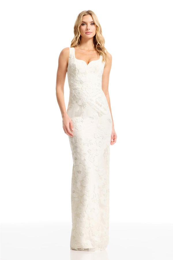 GOLDIE GOWN / OFF WHITE