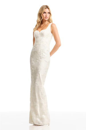 GOLDIE GOWN / OFF WHITE