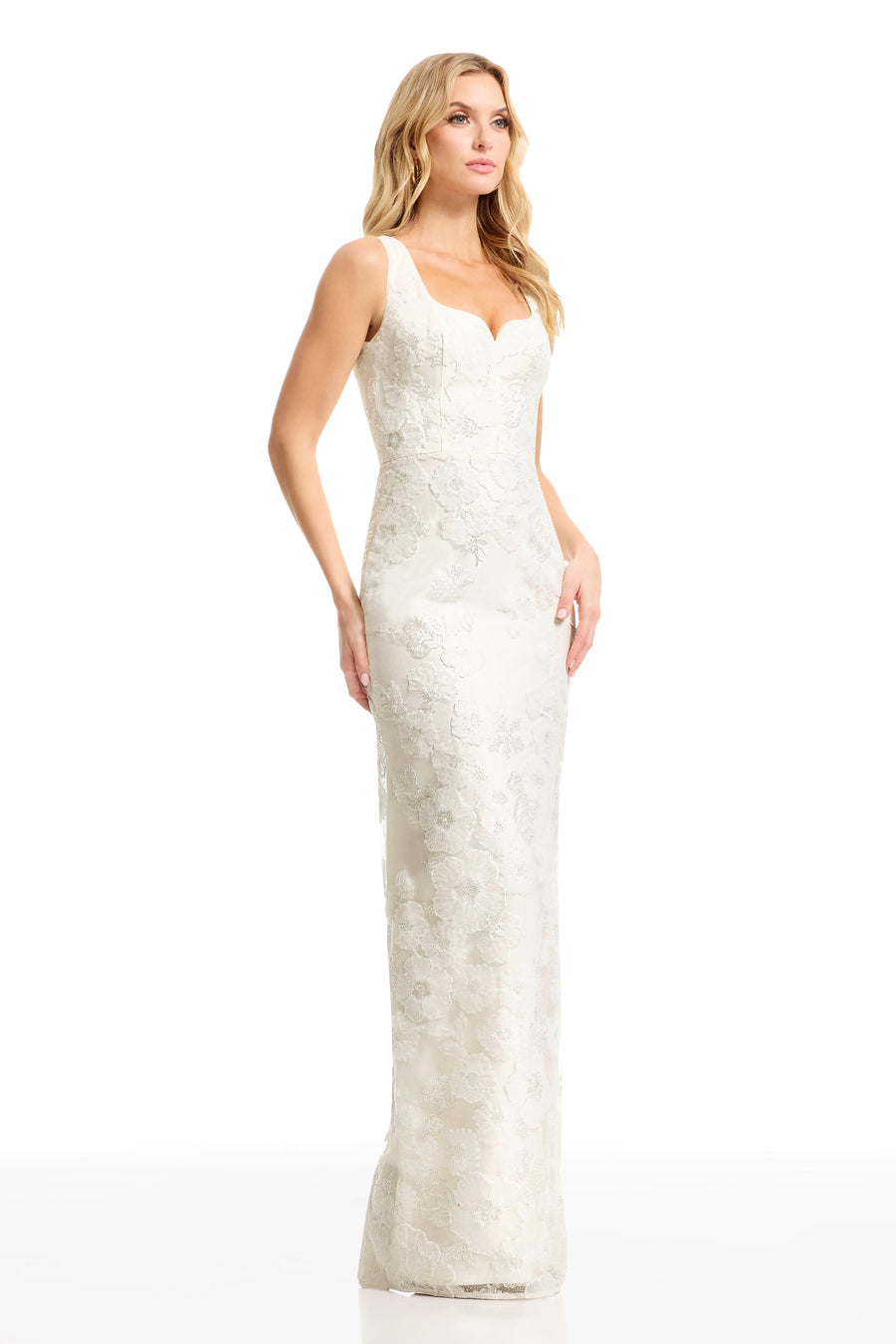 GOLDIE GOWN / OFF WHITE