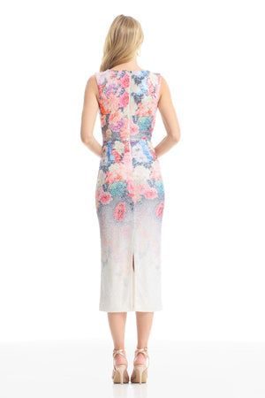 GRETCHEN DRESS / BLACK MULTI