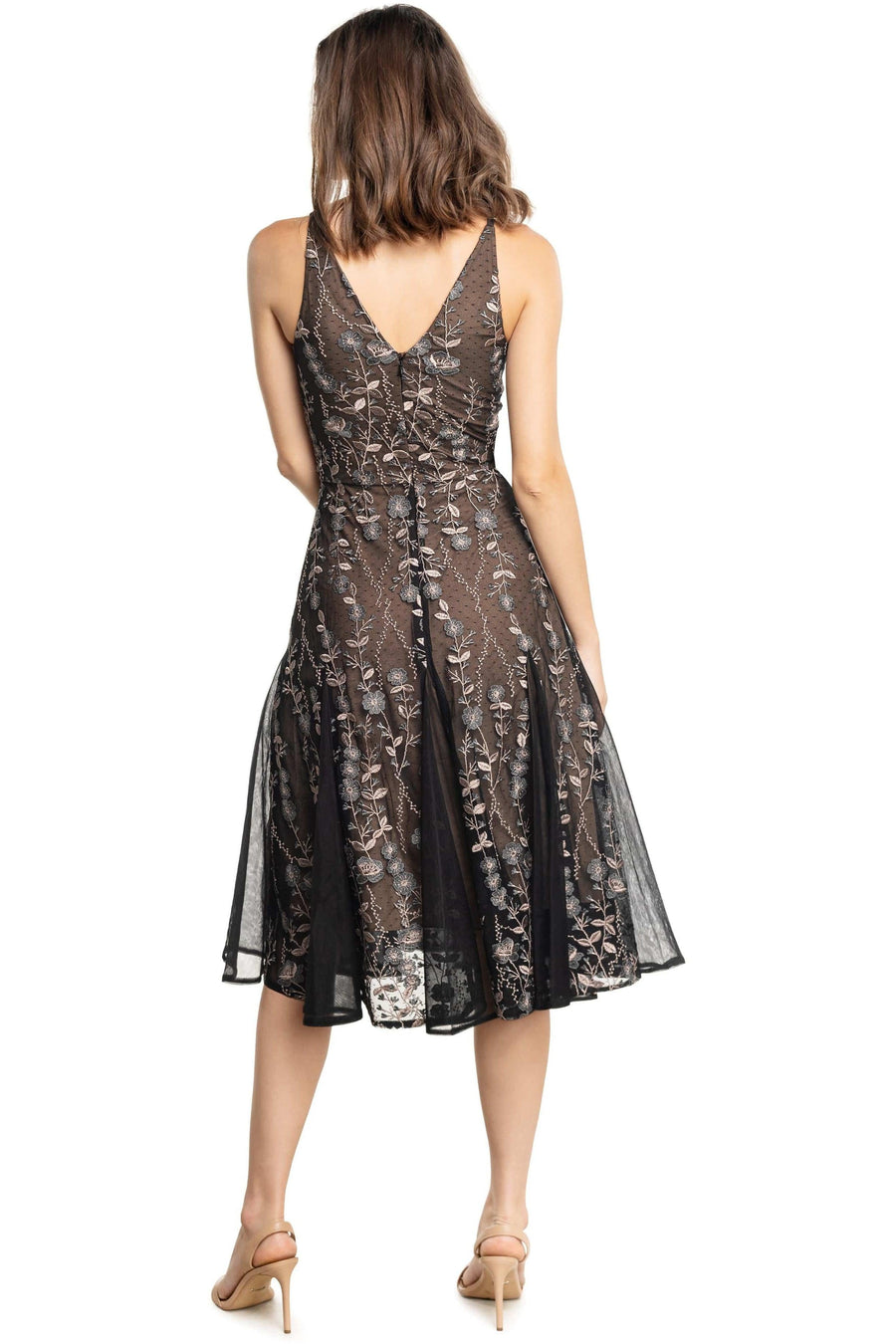 Haisley Dress / BLACK MULTI