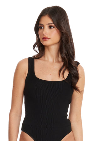 HASINA BODYSUIT / BLACK