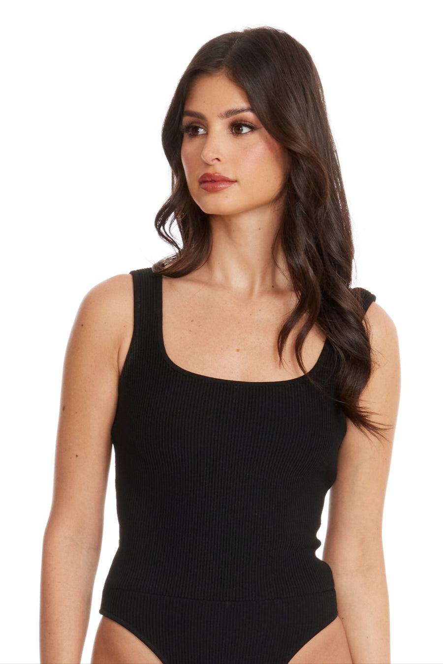 HASINA BODYSUIT / BLACK