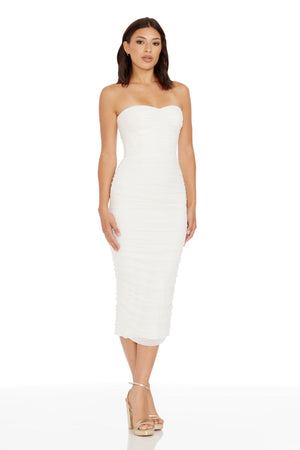 Heather Dress / WHITE