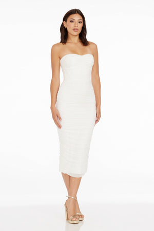 Heather Dress / WHITE