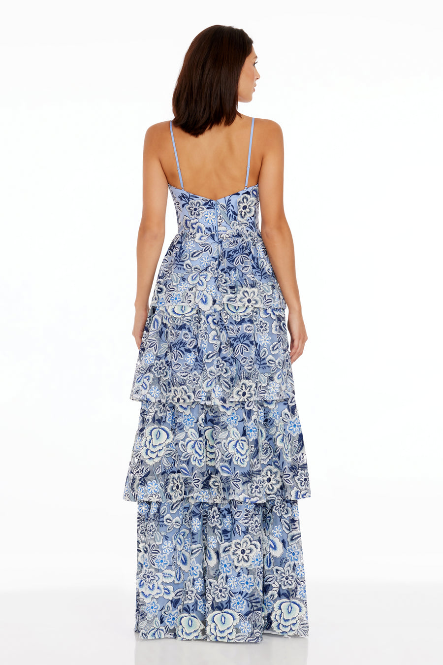 Heidi Dress / NAVY MULTI