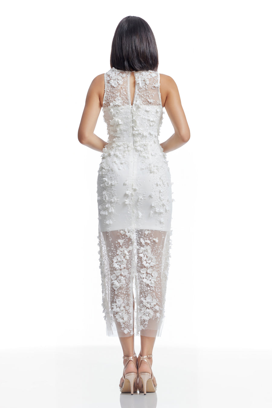 Helena Dress / White
