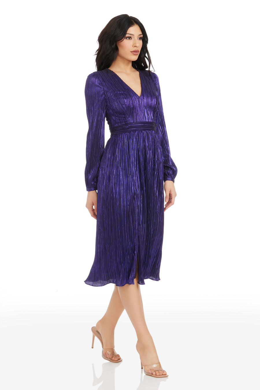 holly low neck asymmetric ruffled maxi dress Alice + Olivia Holly Maxi Dress, Size 4