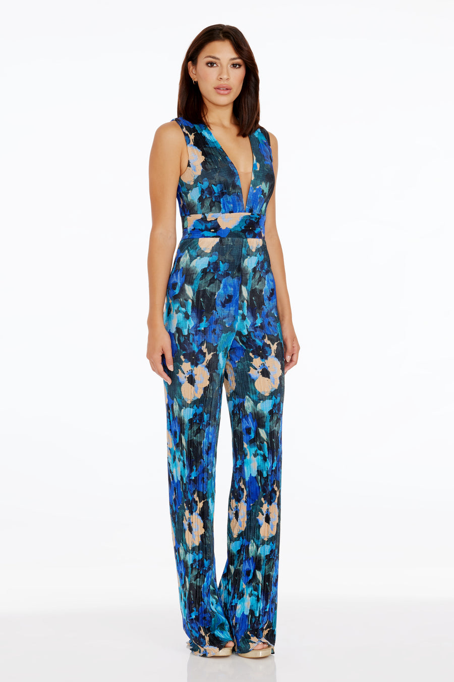 Hunter Jumpsuit / COBALT MULTI