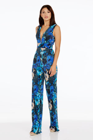 Hunter Jumpsuit / COBALT MULTI