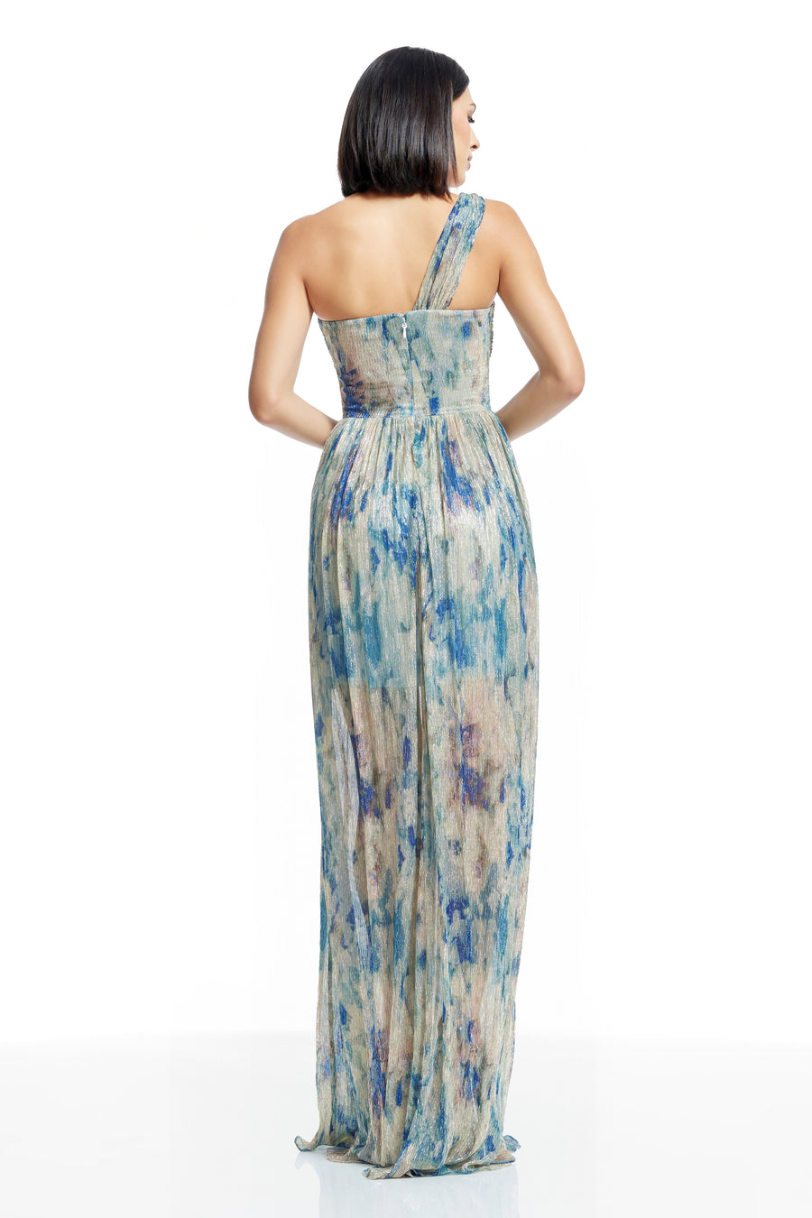 Idalia Dress / Pale Blue Multi