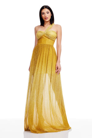 Idalia Gown / GOLDEN HAZE