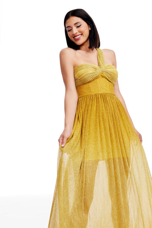 Idalia Gown / GOLDEN HAZE
