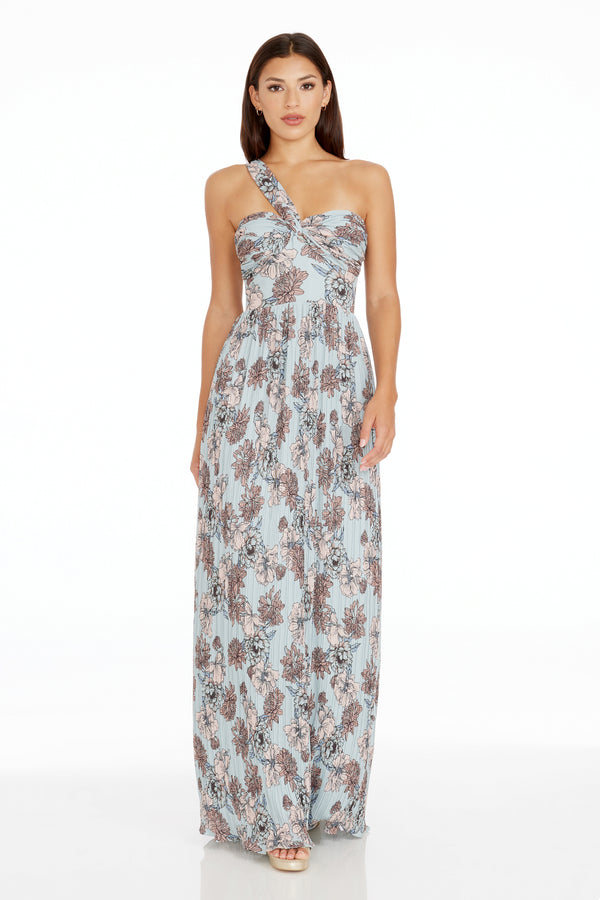 Idalia Gown / SAGE MULTI