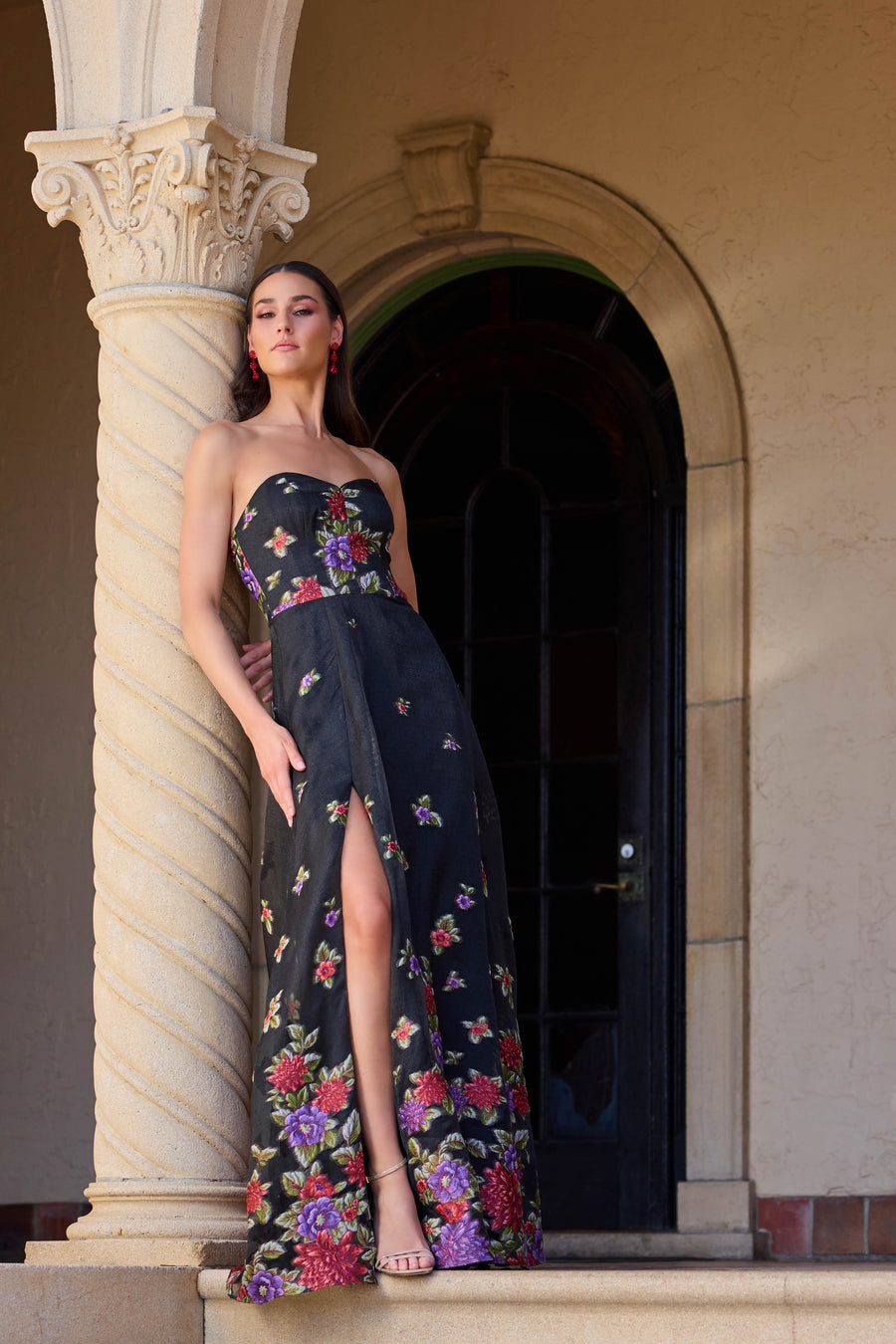 Imogen Gown XXS / Black MULTI