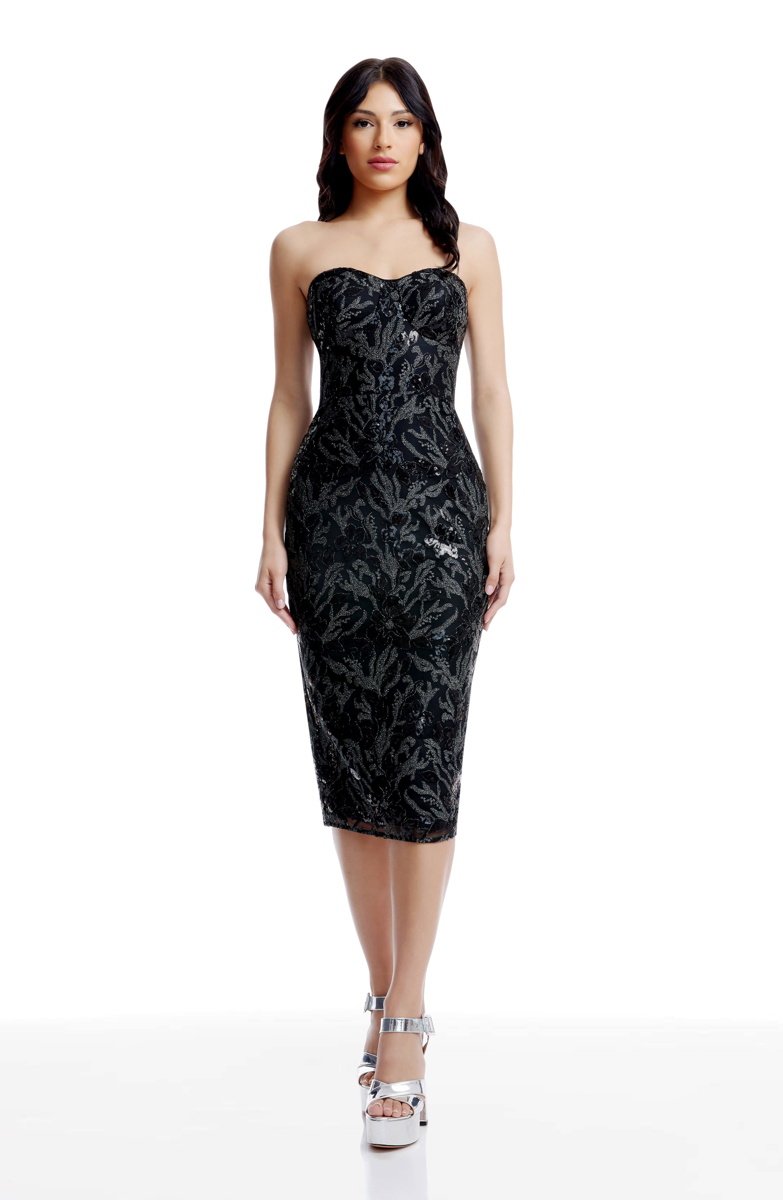 irina midi dress Irina Dress, XS / Black Multi