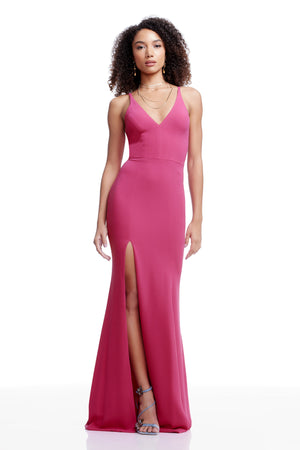 Iris Gown / BRIGHT FUCHSIA