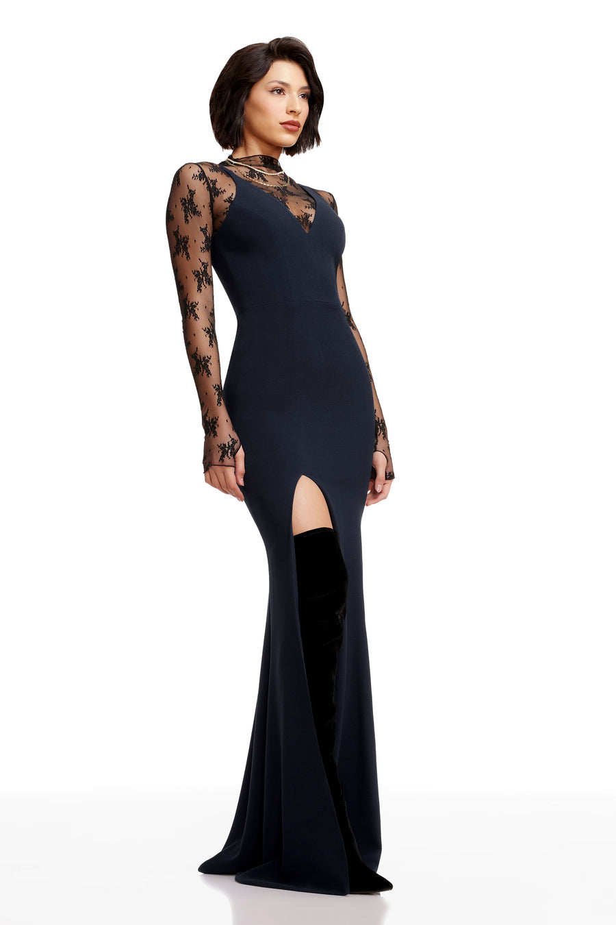 Iris Gown / MIDNIGHT BLUE
