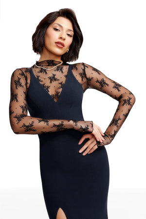 Iris Gown / MIDNIGHT BLUE