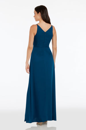 Iris Gown / PEACOCK BLUE