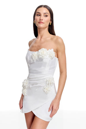 Isabella Dress / OFF WHITE