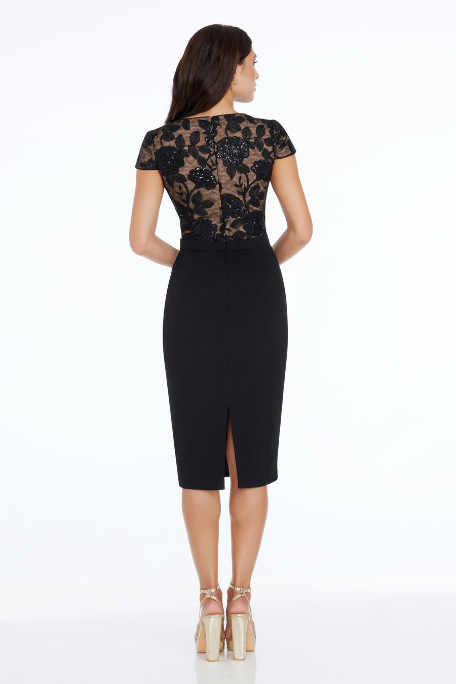 IVY DRESS / BLACK MULTI