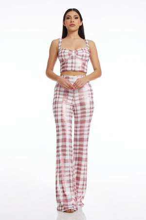Jackson Set / MAUVE-WHITE