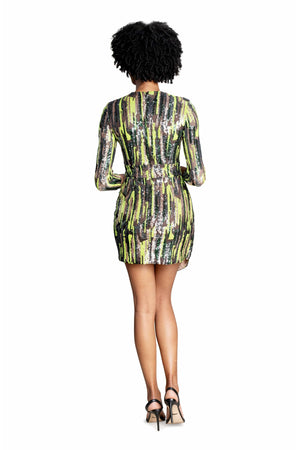 Jayla Dress / LEMONGRASS MULT