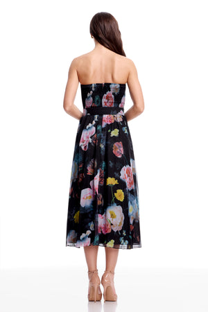 Jenny Dress / BLACK MULTI