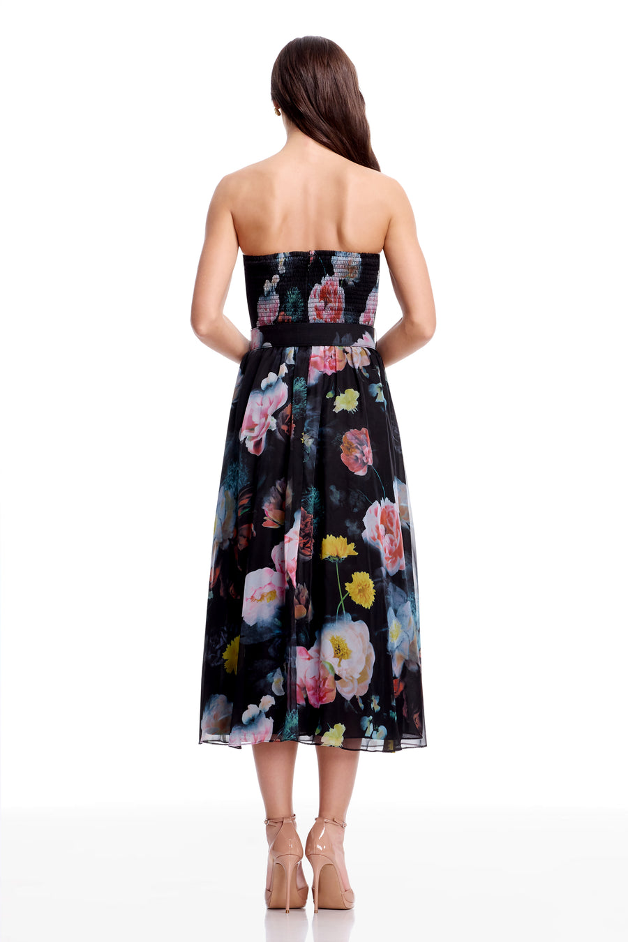 Jenny Dress / BLACK MULTI