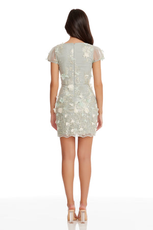Jillian Dress / MINT MULTI