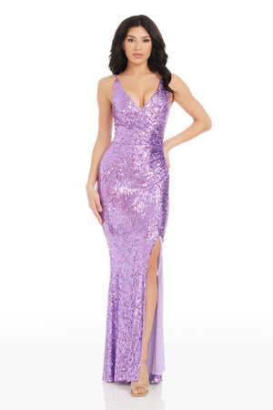 Jordan Sequin Gown