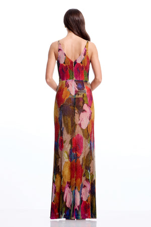 Jordan Gown / BRIGHT ROSE MULTI