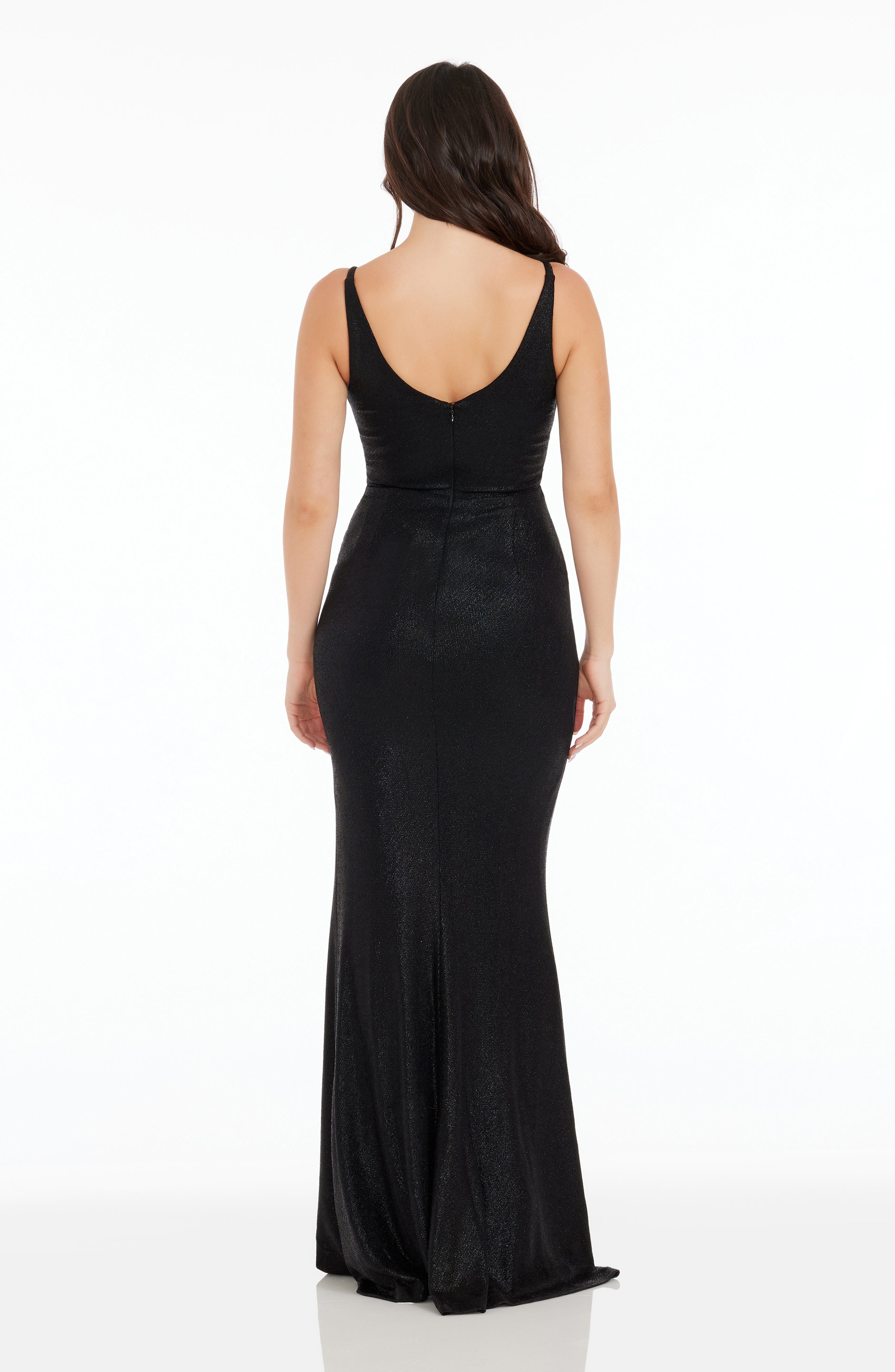 Jordan Metallic Gown Dress the Population Jordan Metallic Gown Dress the Population