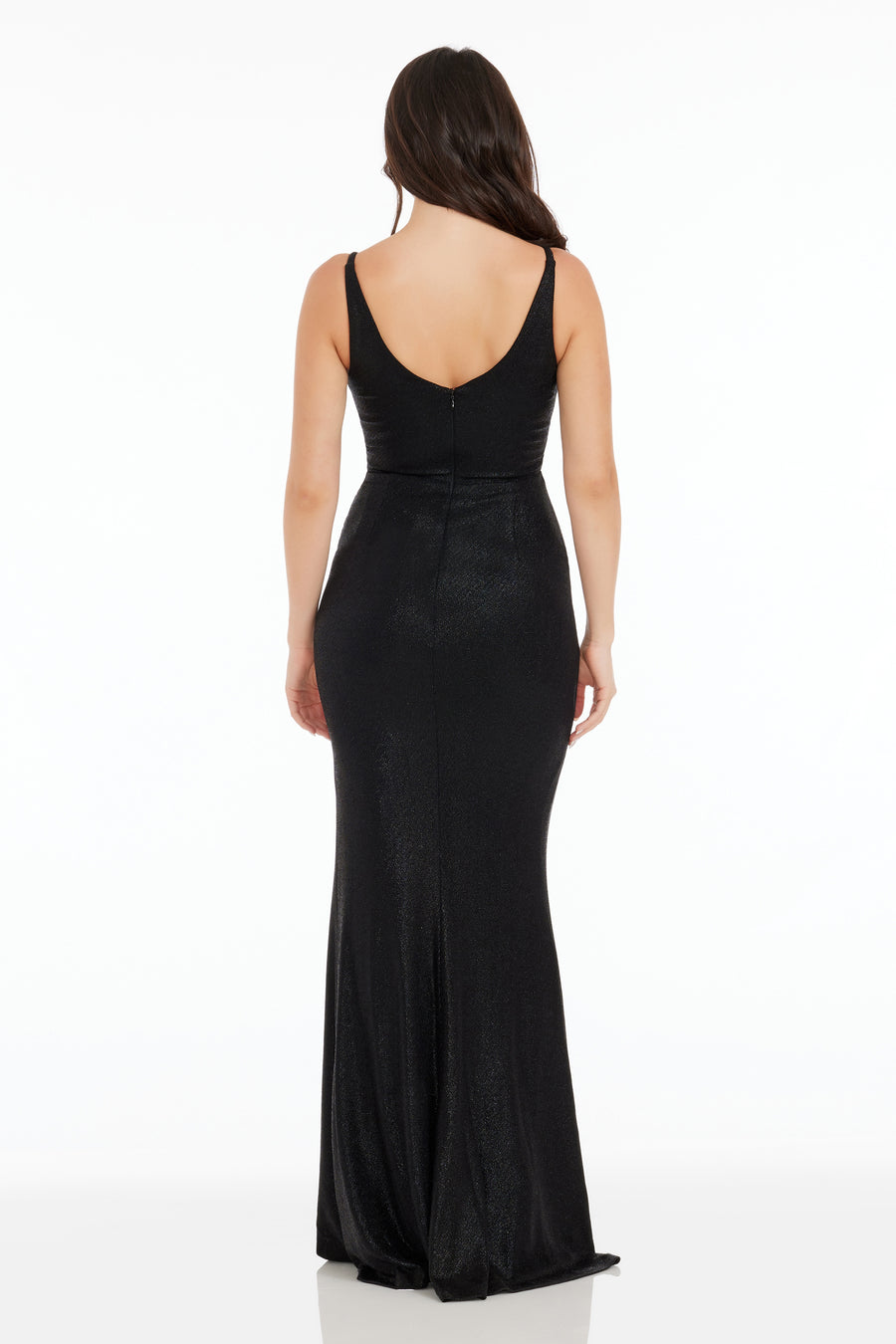 Jordan Metallic Gown Dress the Population Jordan Metallic Gown Dress the Population