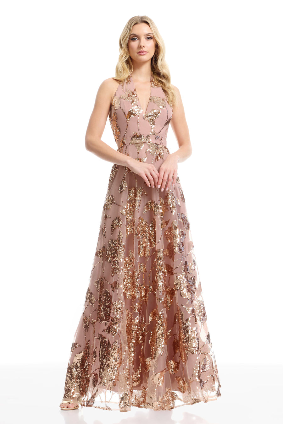 JOSEPHINE GOWN / ROSE GOLD