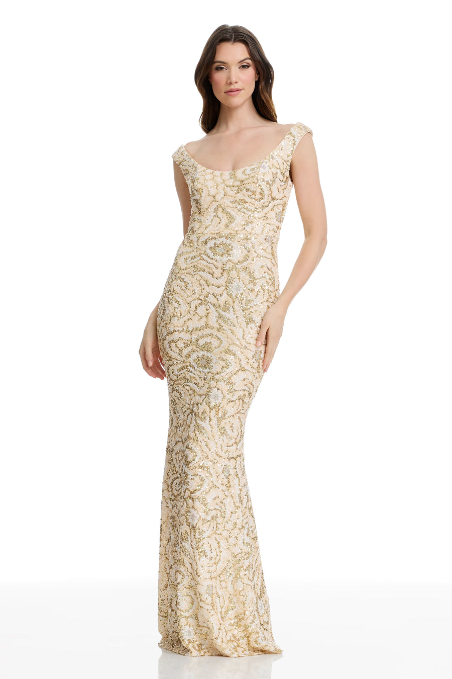 JOSIE DRESS / CREAM MULTI