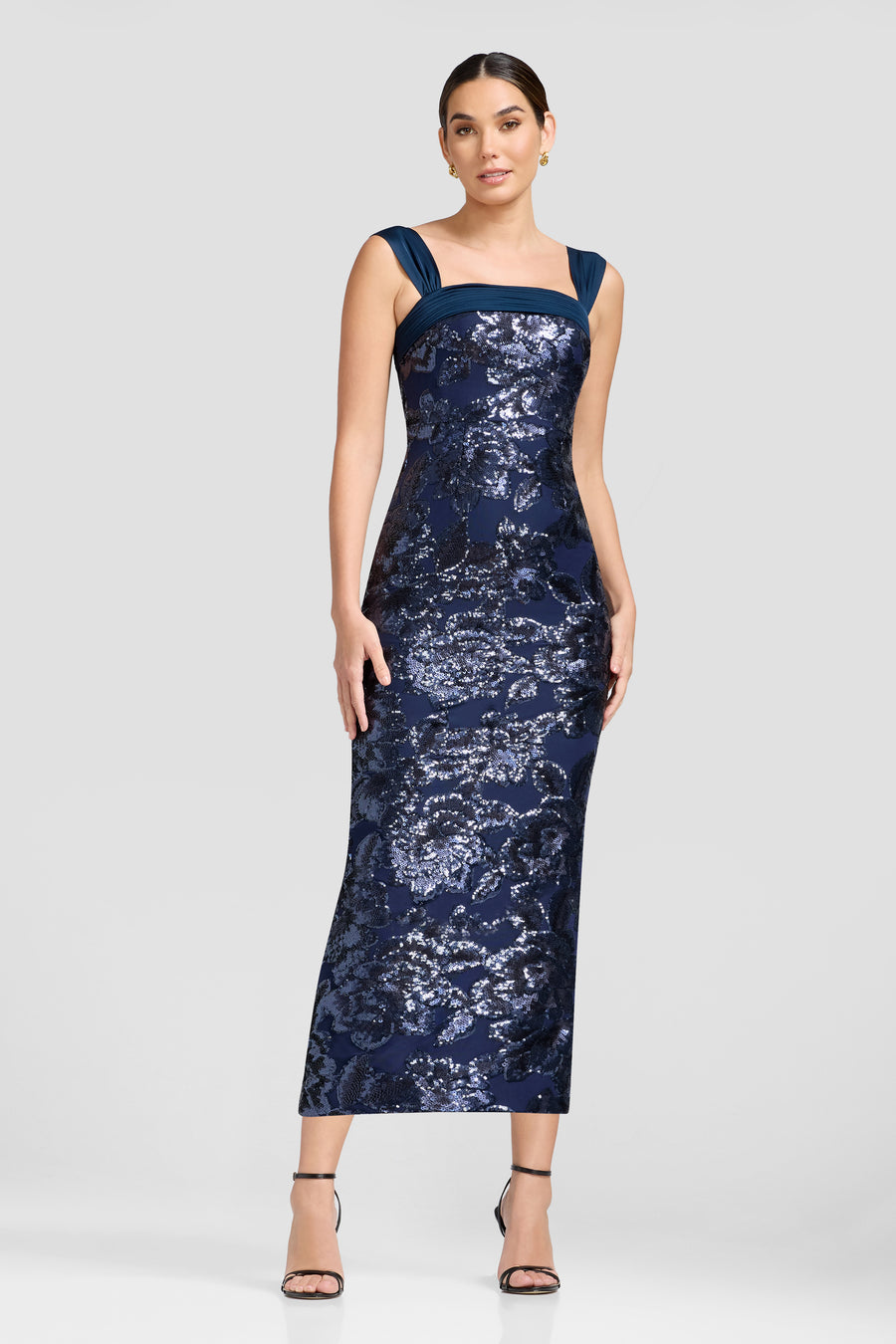 Julie Dress / NAVY MULTI