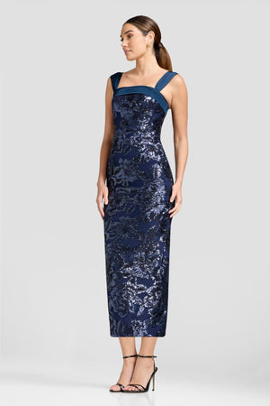 Julie Dress / NAVY MULTI