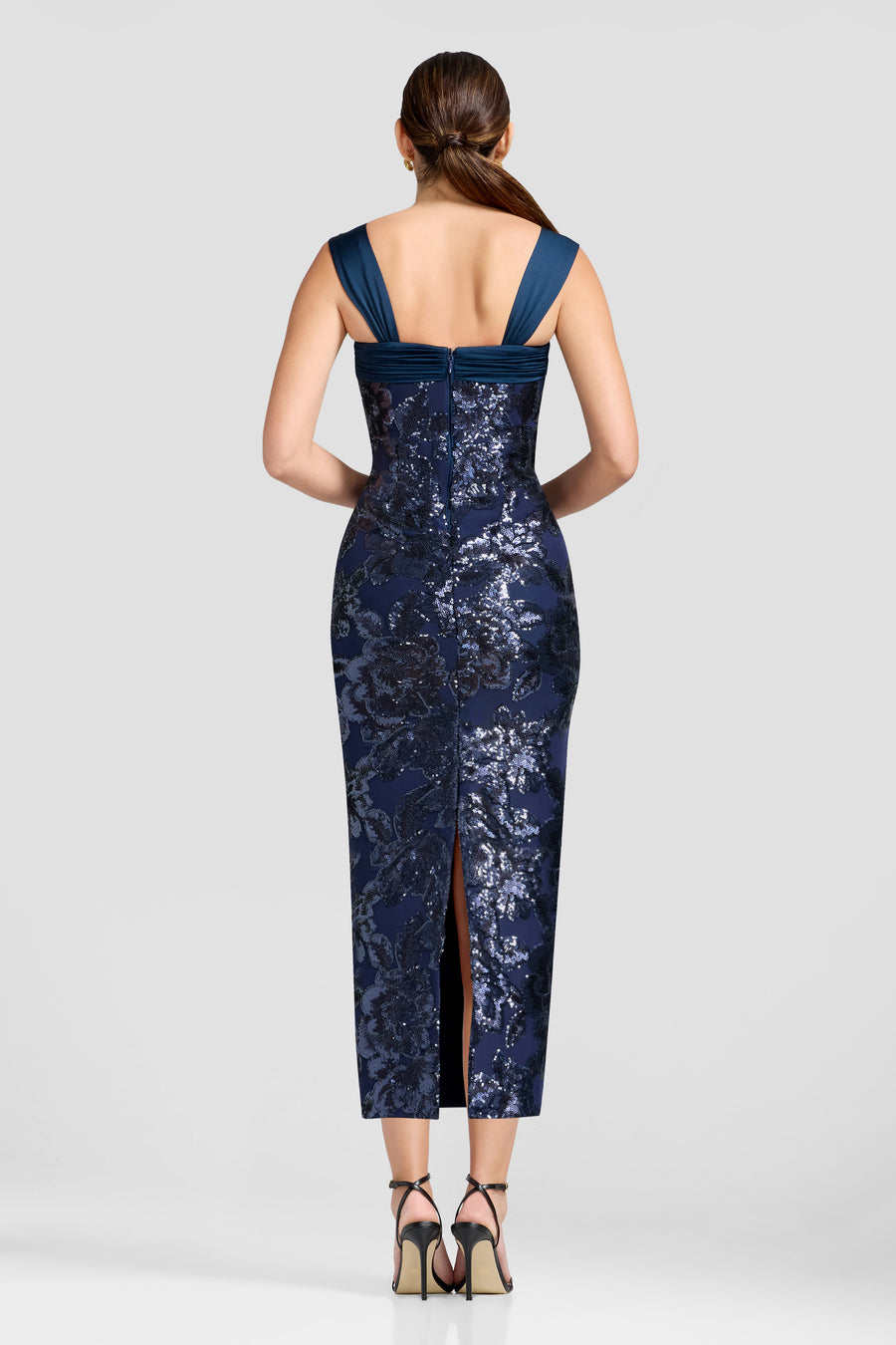 Julie Dress / NAVY MULTI