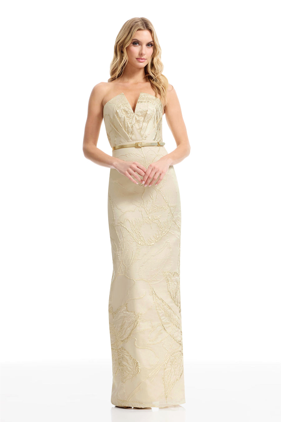 KAHLANI GOWN / CHAMPAGNE MULTI