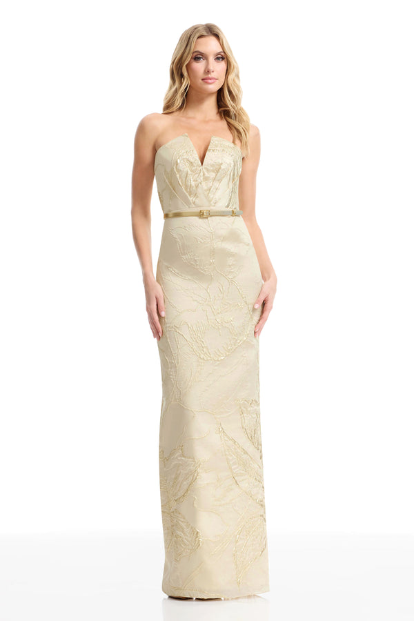 KAHLANI GOWN / CHAMPAGNE MULTI